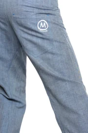 Jean en lin pour homme - bleu ciel GEO MONVIC
