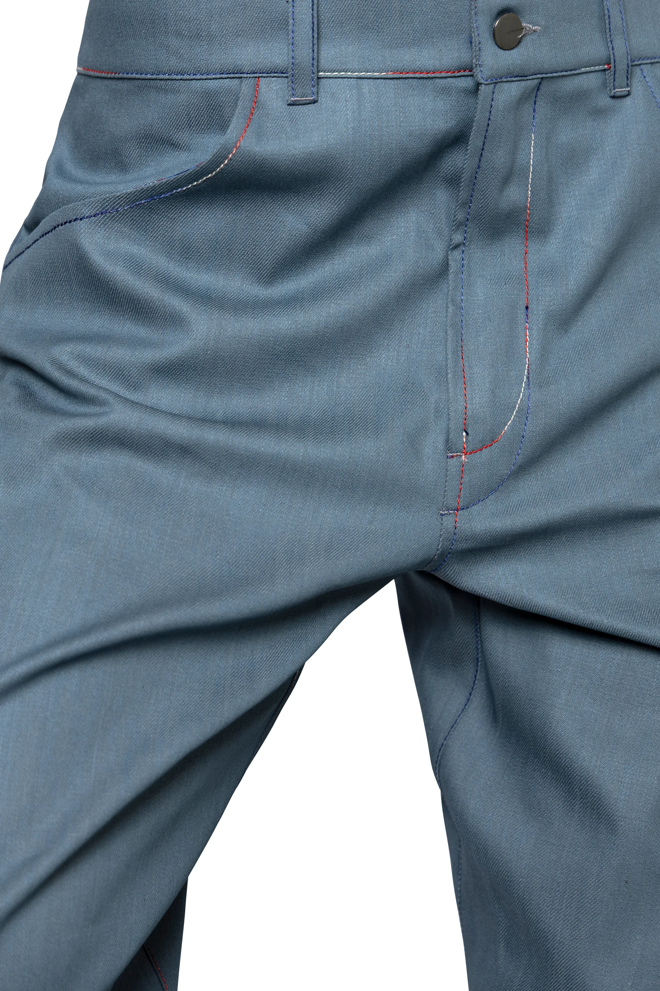 jeans denim petrol GEO Monvic dettaglio