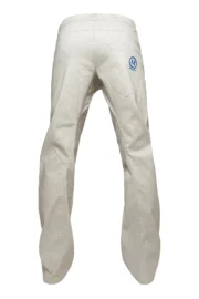 Unisex jeans in cream white ultra-elastic denim - GEO