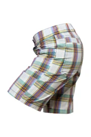 Short à carreaux multicolores pour femme - MINÙ Monvic