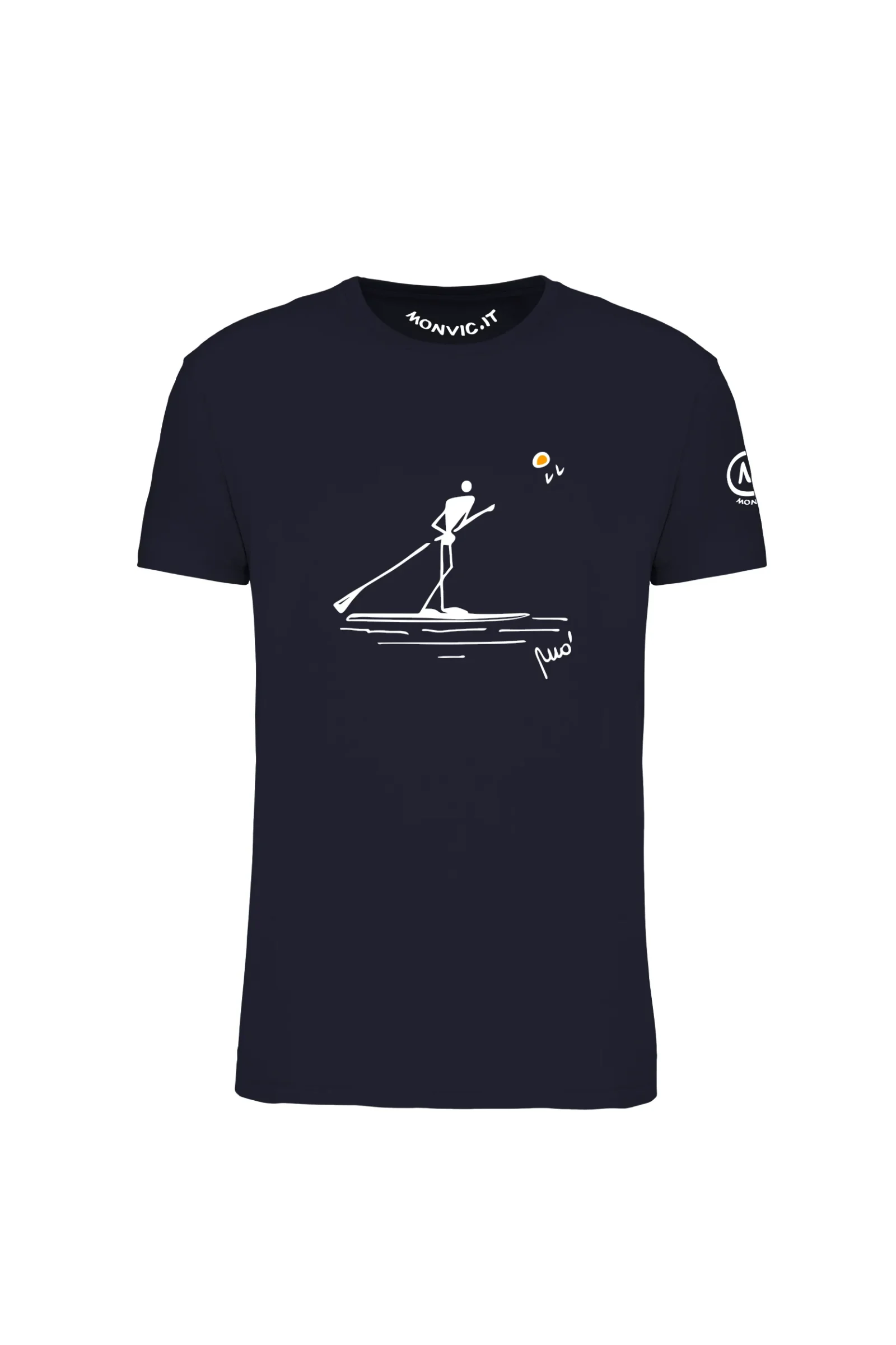 SUP t-shirt men organic cotton Monvic