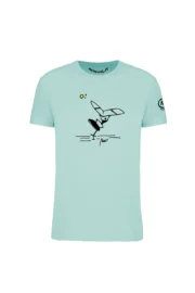 T-shirt wing foil homme coton bio Monvic