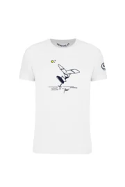 T-shirt wing foil uomo Monvic bianco