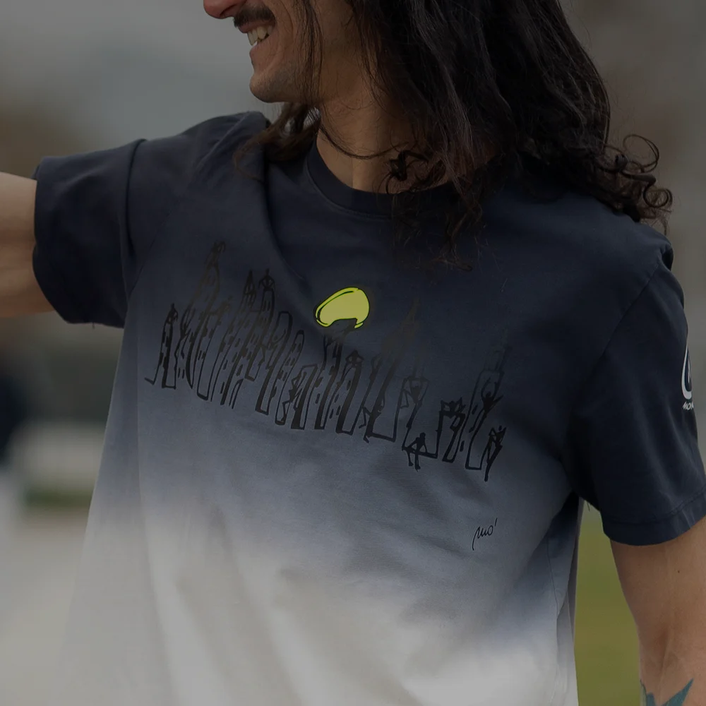 t-shirt arrampicata uomo Monvic