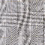 tessuto principe di galles Q5 grigio bianco giallo