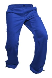 pantalone velluto coste medie blu elettrico uomo - Monvic GRILLO - fronte