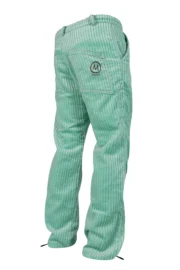 Pantalon large en velours côtelé - Vert aqua - Homme - GRILLO Monvic
