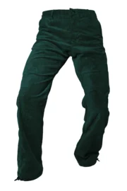 Pantalone velluto coste medie verde foresta uomo - Monvic GRILLO - fronte