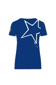 t-shirt arrampicata donna royal - SUPERSTAR - SHARON MONVIC retro