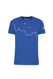 t-shirt arrampicata uomo - HASH MONVIC snow jump-royal