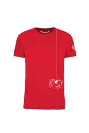 t-shirt arrampicata uomo SPIDER - HASH MONVIC- red copia