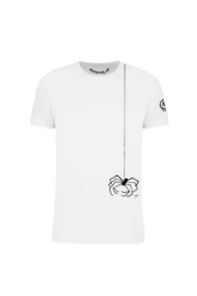 t-shirt arrampicata uomo SPIDER - HASH MONVIC- white copia