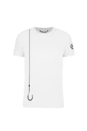 Men's t-shirt BIG FISH HASH MONVIC white