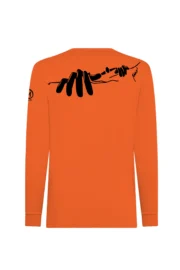 t-shirt a maniche lunghe uomo arancione JUMA - MANONE - MONVIC 2