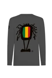 t-shirt a maniche lunghe uomo carbonio JUMA - RASTA - MONVIC 2