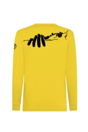 t-shirt a maniche lunghe uomo giallo JUMA - MANONE - MONVIC 2