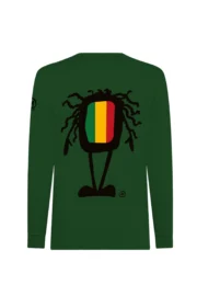 t-shirt a maniche lunghe uomo verde JUMA - RASTA - MONVIC 2