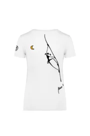 t-shirt arrampicata donna bianco - TEBA HER - SHARON MONVIC