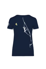 t-shirt arrampicata donna navy - TEBA HER - SHARON MONVIC