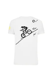 t-shirt arrampicata uomo bianco - DAWNHILL - HASH MONVIC