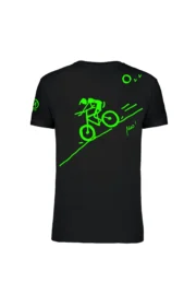 t-shirt arrampicata uomo nero - DAWNHILL - HASH MONVIC