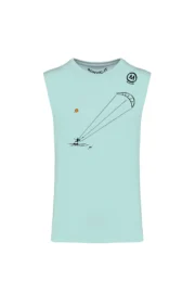 t-shirt senza maniche uomo - acqua - KITE SURF - CUT MONVIC
