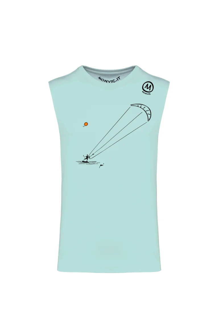 Men’s sleeveless t-shirt “Kite Surf” CUT