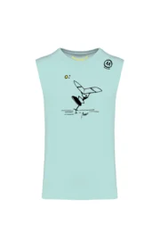 Men’s sleeveless t-shirt "WING FOIL" CUT