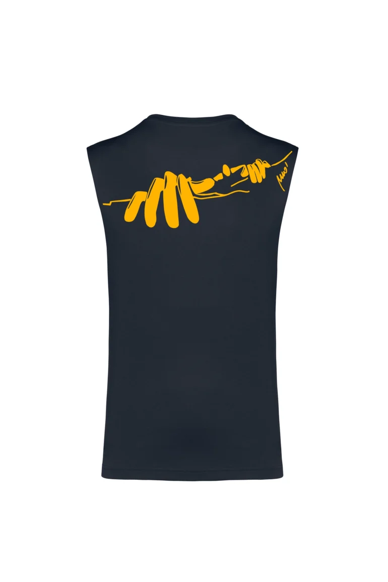 t-shirt senza maniche uomo - navy CUT - MANONE - MONVIC-3