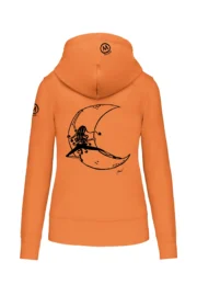 Women's zip hoodie "Moon" FEDRA ZIP - Image 6