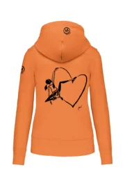 Women's zip hoodie "Out" FEDRA ZIP - Image 6