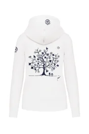Felpa donna "Magic Tree" FEDRA ZIP - immagine 6