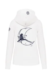 Women's zip hoodie "Moon" FEDRA ZIP - Image 5