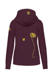 Sweat à capuche Femme "Margi" FEDRA ZIP – Image 6