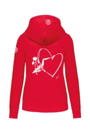 Women's zip hoodie "Out" FEDRA ZIP - Image 4