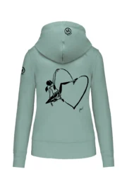 Women's zip hoodie "Out" FEDRA ZIP - Image 2