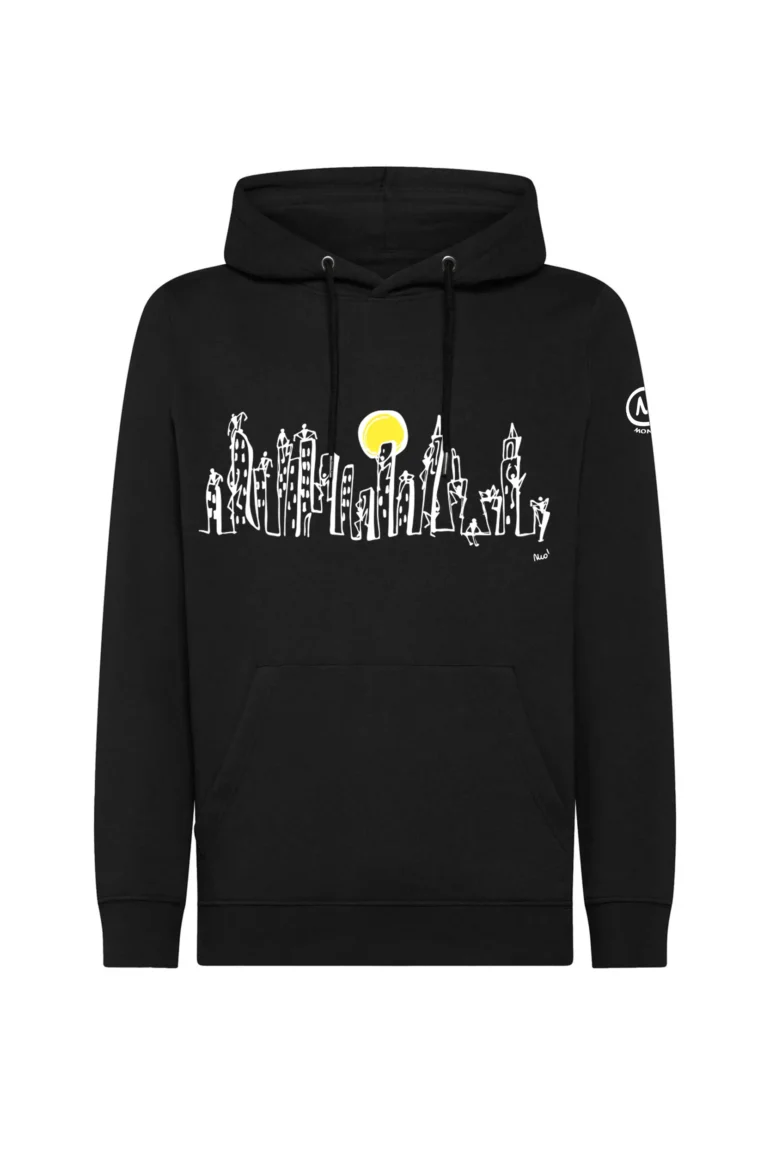 felpa arrampicata donna unisex - nero CITY NAVAJO MONVIC