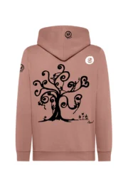 felpa arrampicata uomo donna unisex - rosa chiara TREE NAVAJO MONVIC