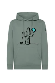 Sweat à capuche unisexe "Cactus" NAVAJO ORGANIC – Image 3