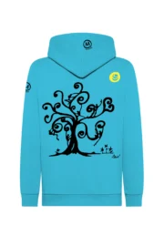 felpa arrampicata uomo donna unisex - turchese TREE NAVAJO MONVIC