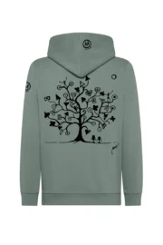 Sweat à capuche unisexe "Magic tree" NAVAJO ORGANIC – Image 6