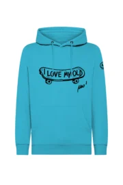 Unisex Hoodie skateboard "I love my old" NAVAJO - Image 2