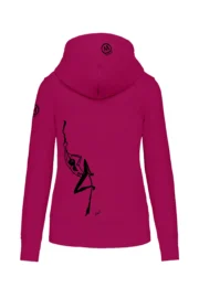 Women's climbing zip hoodie "Sabry" FEDRA ZIP - Image 3