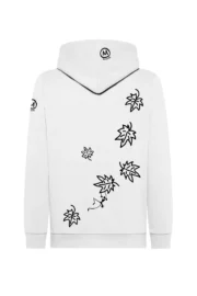 Sweat à capuche unisexe "Foglie" NAVAJO ORGANIC – Image 3