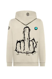 Sweat à capuche unisexe "Fuck the System" NAVAJO ORGANIC – Image 4