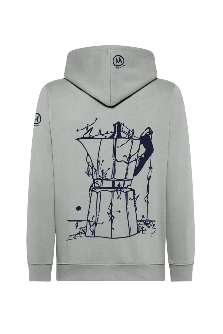felpa arrampicata donna unisex - grigio MOKA NAVAJO MONVIC