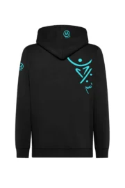 Sweat à capuche noir unisexe "Skate" NAVAJO ORGANIC – Image 4
