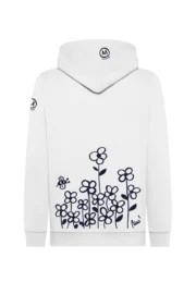 felpa arrampicata uomo donna unisex - bianco FIORELLINI NAVAJO MONVIC