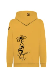 felpa arrampicata uomo donna unisex - giallo CARLA NAVAJO MONVIC