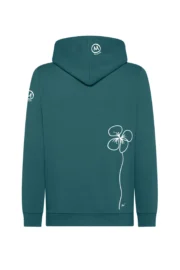 Women's hoodie "Quadrifoglio" NAVAJO ORGANIC